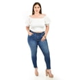 thumbnail image 4 of Jeans skinny con strech /Tallas Extras, 1633 (Azul dark) azul oscuro 38, 4 of 6
