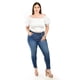 thumbnail image 4 of Jeans skinny con strech /Tallas Extras, 1633 (Azul dark) azul oscuro 40, 4 of 6