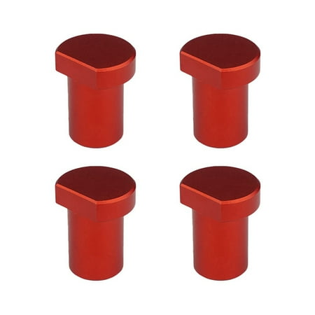 

4Pcs Aluminum Alloy Bench Dog Clamp for T-Track Woodworking Workbench Positioning Planer Plug Fits 19mm Dog Hole