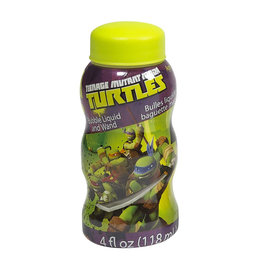 Little Kids Teenage Mutant Ninja Turtles 4 Fluid Ounce Bubbles with Wand