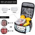 thumbnail image 5 of Hello Kitty Insulated Lunch Box Reusable Thermal Cooler Lunch Bag Work Food Picnic Container Tote Bags, 5 of 9