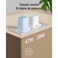 thumbnail image 3 of Anker Cargador USB-C 47 W, Cargador 523 (Nano 3), Cargador rápido GAN Compacto de 2 Puertos para iPh, 3 of 6