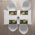 thumbnail image 3 of Ambesonne Nature Place Mats Set of 4, Flowers Blossoms Scene, Standard Size, Charcoal Green Red, 3 of 4