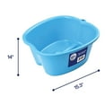 AWA Extra Large Foot bath plastic Foot Basin Blue