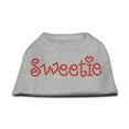 thumbnail image 1 of Sweetie Rhinestone Shirts Grey M (12), 1 of 2