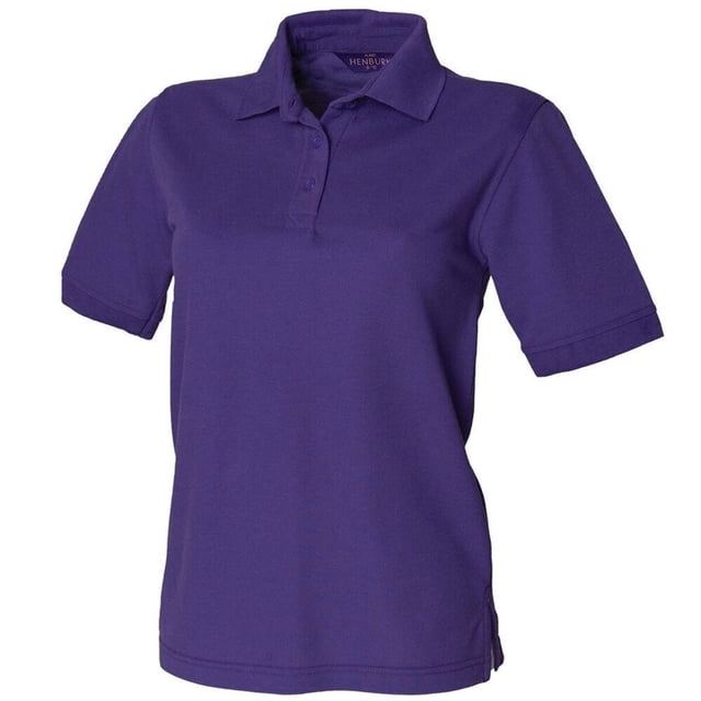 Henbury Polo Piqué pour Femmes