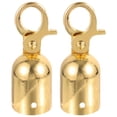 thumbnail image 1 of Shisuyan 2pcs Guardrail Rope End Hooks Cord End Cap Rope End Stopper Guardrail Cord Cap Rope Fastener, 1 of 8