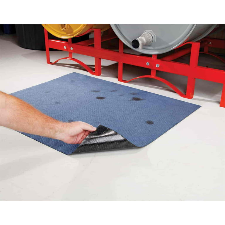 PIG Grippy Absorbent Mat - Adhesive Oil Absorbent Pad 