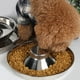 thumbnail image 3 of Cuenco para perros de acero inoxidable, arena para cachorros martillada, alimentación de alimentos para cachorros, suministros para cachorros, cuencos de comida para perros de acero inoxidable, para, 3 of 8