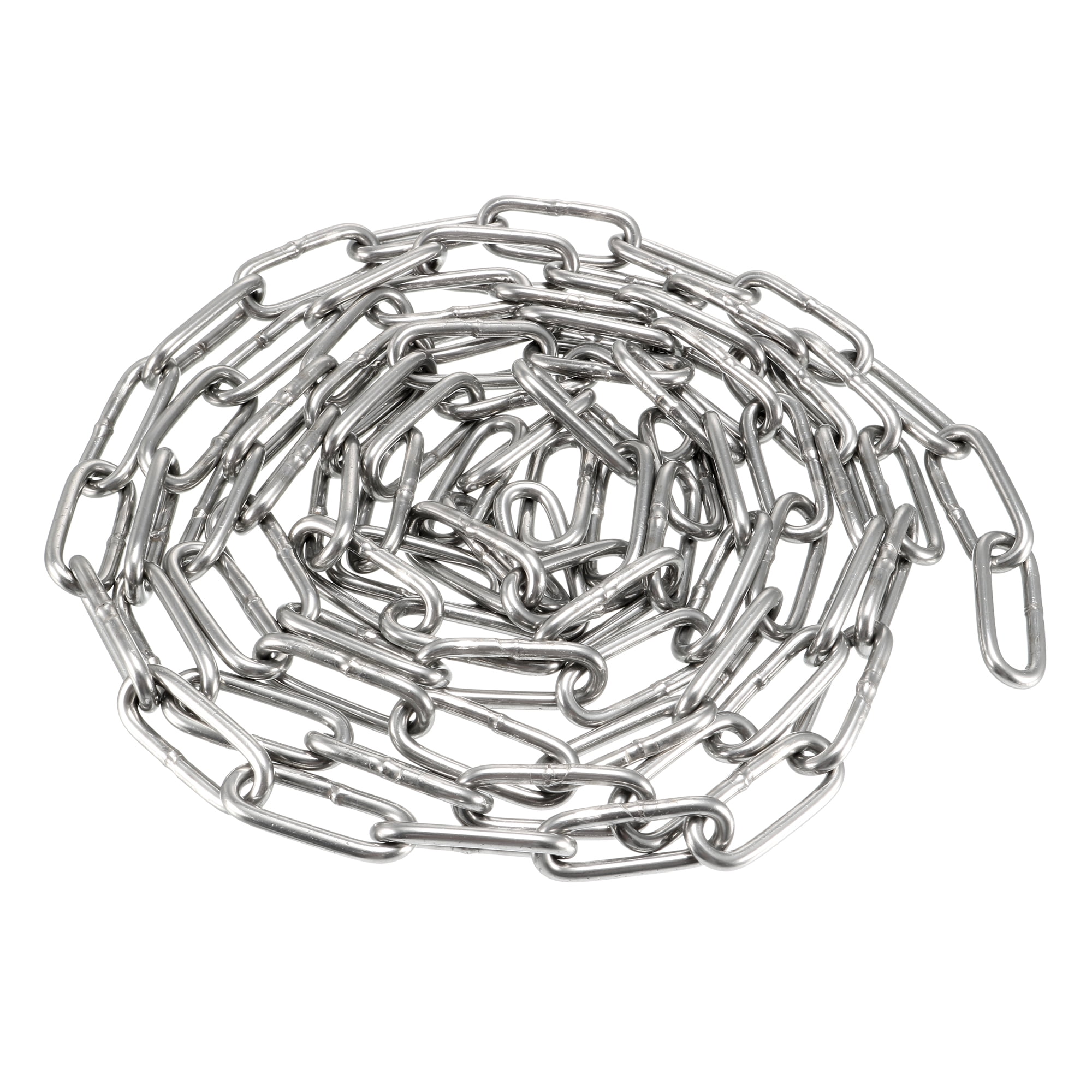 Stainless Steel 304 Hardened Proof Coil Chain 2m Long 3mm Thickness