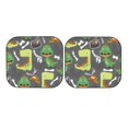 thumbnail image 7 of Gaeub Cartoon Dinosaurs.Cute Dinosaurs Foldable Auto Sun Blocker Visor, Sunshade for Car Front Window, Keeps Your Vehicle Cool - Small, 7 of 7