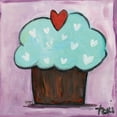 thumbnail image 7 of Marmont Hill "Purple Heart Cupcake" by Tori Campisi Painting Print on Canvas, 7 of 7
