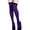 C-Purple, variant on yunLXY Under $5 Multicolor Halloween Costumes Knee High Socks - Over the Knee Striped Thigh High Costume Accessories Stockings for Men, Women One Size