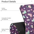 thumbnail image 4 of Yayeee Faucet Mat for Kitchen Sink 30" Diatomite Long Splash Guard Pad, Purple Space Cat Pattern, 2 Pack, 4 of 7