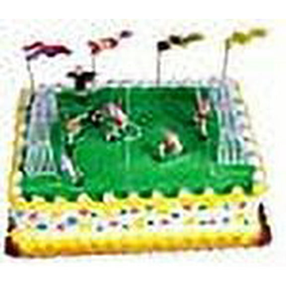 Soccer Match Cake Decoration Kit, by A1 Bakery Supplies