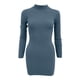 thumbnail image 2 of Gibobby Vestido de punto para mujer Vestido ajustado de suéter de punto de otoño e invierno para mujer(Marrón,M), 2 of 4
