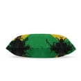 thumbnail image 4 of Jamaica Flag Jamaican Throw Pillow Cushion Cover Decorative Rectangle Pillow Case 14"x20", 4 of 7