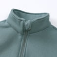 thumbnail image 3 of MYGBCPJS Boys Tracksuit Thick Fleece Cotton Zip Up Crew Neck Sweatsuit Toddler Fall Winter Warm Jogging Set 2-Pieces, Size 9M - 7Y, 3 of 10