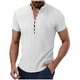 thumbnail image 1 of Playeras Elvqul Hombre Blanco Liso Casuales Manga Corta Cuello Redondo, 1 of 8