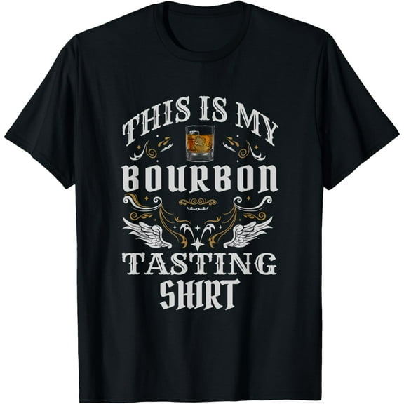 Funny Whiskey This Is My Bourbon Tasting T-Shirt