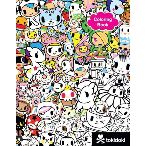 Pre-Owned Tokidoki Coloring Book (Paperback) 1454921811 9781454921813