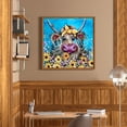 thumbnail image 4 of Cuadros Decorativos 5D DIY Diamond Painting Kits completo redondo taladro flor becerro mosaico imagen pared DQrwqpou Nuevos Originales, 4 of 8