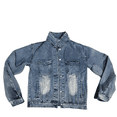 thumbnail image 5 of Aoiroe Jacket For Women Oversized Jean Jacket Denim Quilted Jacket Blue Jean Jackets For Women Summer Jackets For Women Jean Jacket Oversized Jean Shirts For Women Denim Blue S, 5 of 5