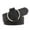 Black, variant on jovati Women Needle-Free Round Buckle Casual Ladies Belt Youth Fashion Wide Belt Belt