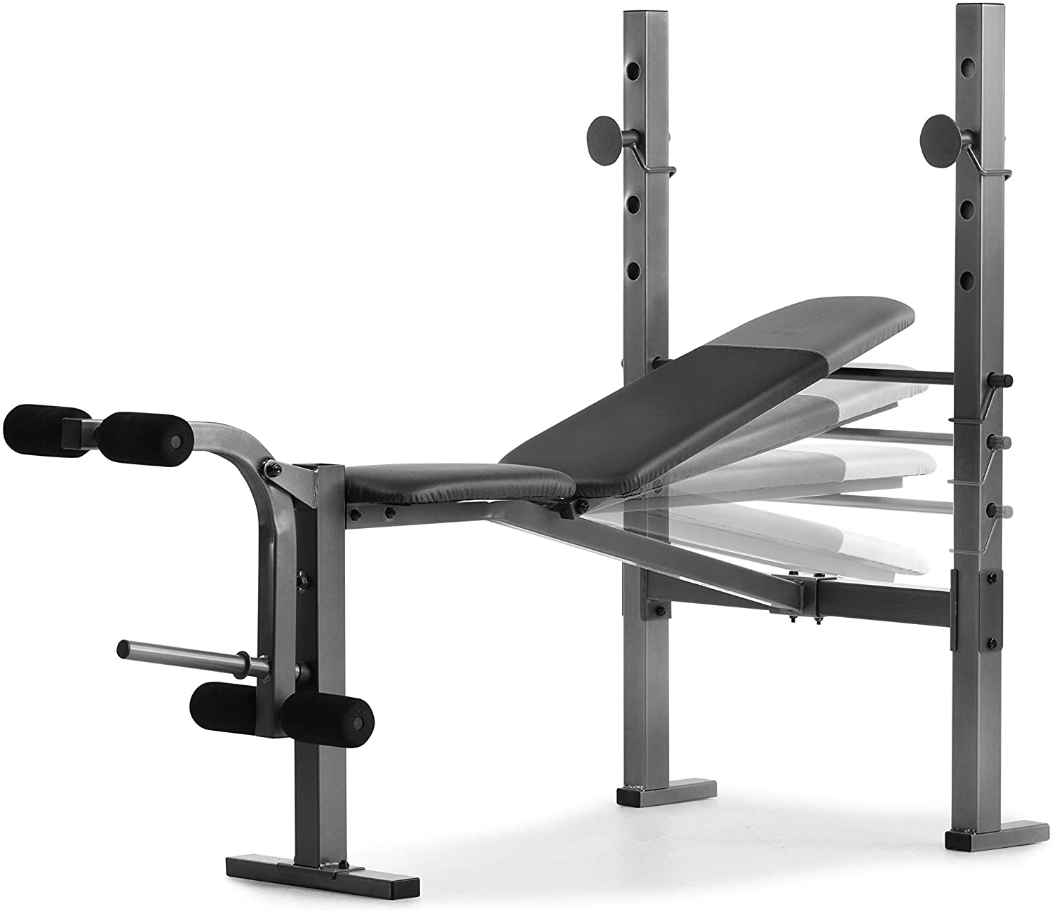 Weider XR 6.1 Multi-Position Weight Bench with Leg Developer and Exercise Chart - image 1 of 1