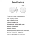 thumbnail image 2 of Tuya Zigbee Smart Knob Button Scene Switch Wireless Random Sticker Smart Home Dimming Scene Switch,1 x Smart Knob Button,White, 2 of 8