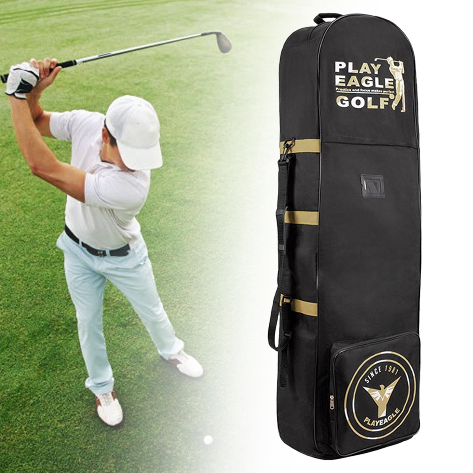 DimyFew Airline Golf Travel Bag Golf Travel Cover Zipper Foldable Storage Bag Golf Clubs Aureate