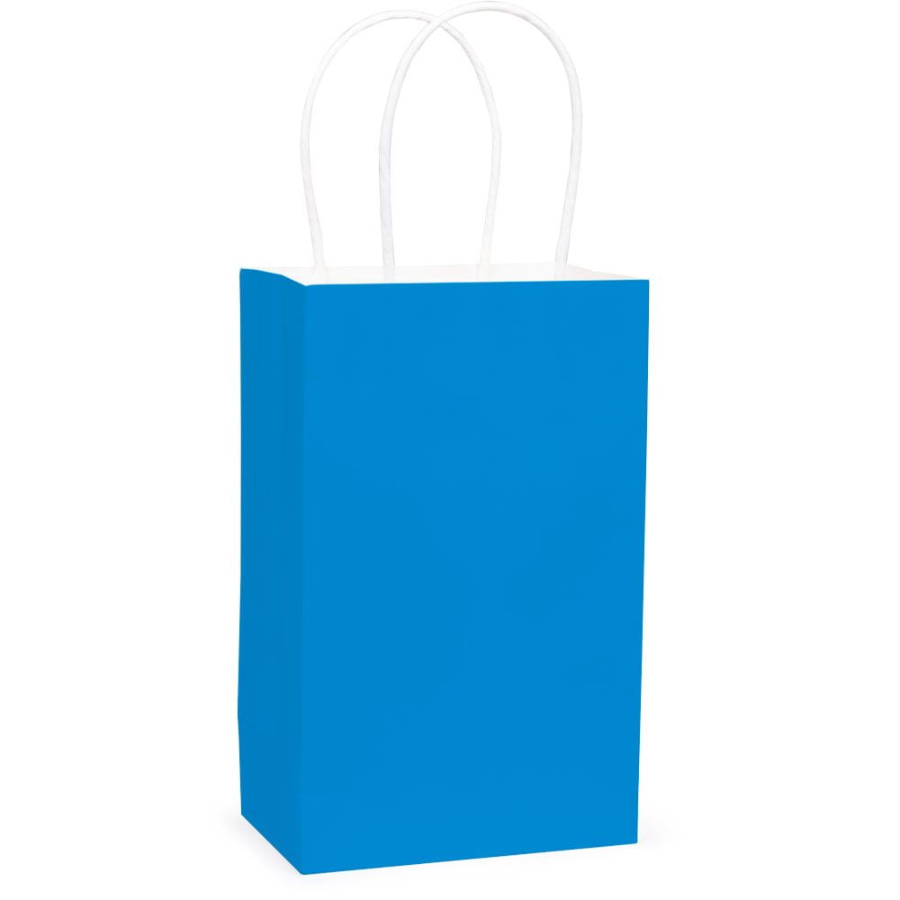 Bright Blue Favor Bag Party Supplies