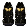 thumbnail image 5 of POLERO Butterfly and Moon Pattern Polyester Auto Front Seat Cushion Breathable, Washable Car Accessories Protectors for Man, Set of 2 Front Seat Cover, 5 of 13