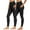 2PCS Black, variant on cFmduc Workout Leggings for Women with Pockets Tummy Control Butt Lift High Waist Yoga Pants Running Gym Tights