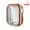 rose gold, variant on Apple Watch Series 10 Case 42mm 46mm TPU Tempered Glass Protective Cover Full Body Shockproof