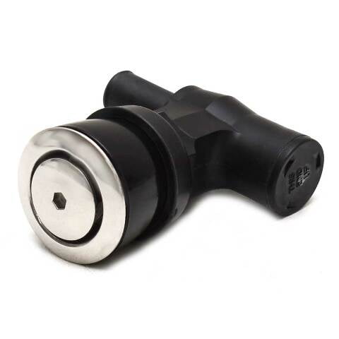 Attwood Boat Fuel Tank Vent 1674-6 | P-Trap Flush 90 Degree Stainless