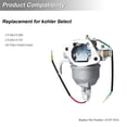 thumbnail image 3 of Carburetor 2405350S 2485350S 2485325S 2485319S 2405308S Carb Fit for Kohler CV18 CV20 CV18S CV20S CV22S CV725 Command Engine, 3 of 4