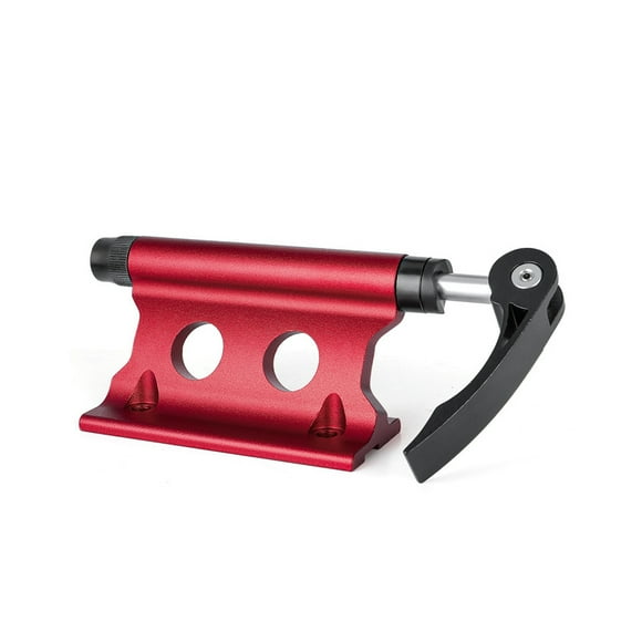 Greeniant Horquilla delantera para bicicleta de montaña, abrazadera fija de liberación rápida, reemplazo de aleación de aluminio, horquillas Ciclismo Rojo