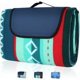thumbnail image 1 of Manta de picnic 200x300cm Estera de picnic impermeable con asa de transporte Manta de playa impermeable de lana con aislamiento térmico para acampar Picnic Viajes, 1 of 5