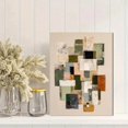 thumbnail image 2 of UXIEQU Abstract Geometric Blocks Canvas Wall Art Print 15.75x11.81 Inches, 2 of 8