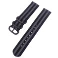 thumbnail image 1 of 22mm Universal Smartwatch Nylon Wrist Band 3 Buckles Replacement Watch Strap (Straight Pin), 1 of 4
