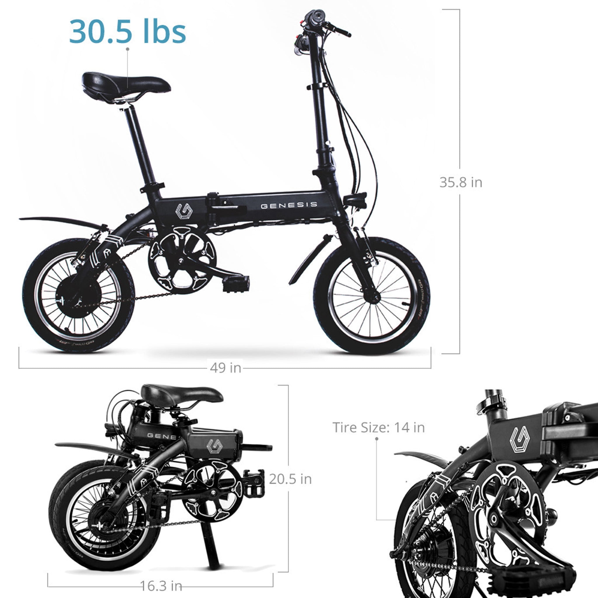 genesis commuter electric bike