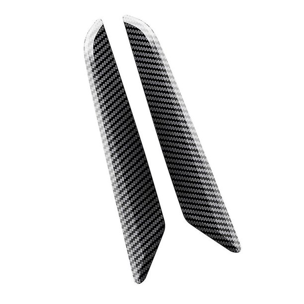 2 piezas de fibra de carbono para manija de puerta interior de coche, cubierta de manija de Panel de agarre Compatible con Corolla Cross 2021 20
