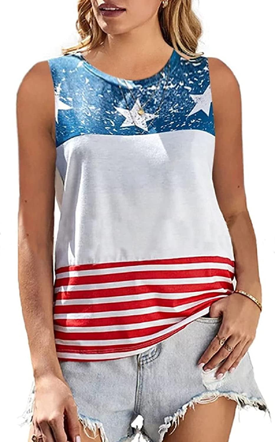 Patriotic Shirts American Flag Tank for 