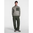 thumbnail image 2 of Ozark Trail Men's Half Zip Pullover with Long Sleeves, Sizes S-3XL, 2 of 6