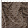 thumbnail image 4 of Soimoi Polyester Crepe Fabric Text & Chocolate Food Printed Fabric 1 Yard 42 Inch Wide, 4 of 6