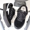 thumbnail image 6 of Men's Lace-Up Suede Lightning Pattern Low Top Skate Shoes, 6 of 7