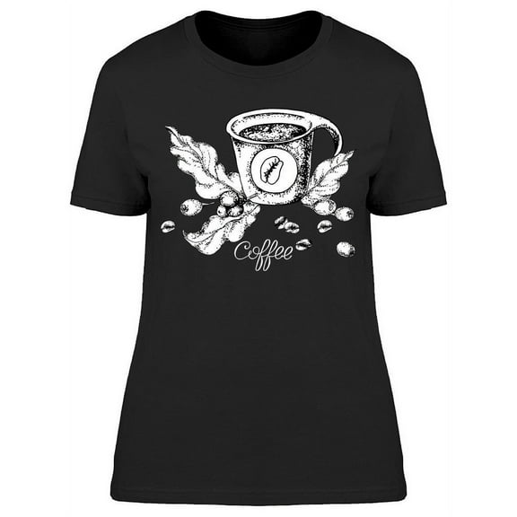 Plastic Cup Of Coffee T-Shirt Women -Image by Shutterstock, Female Small