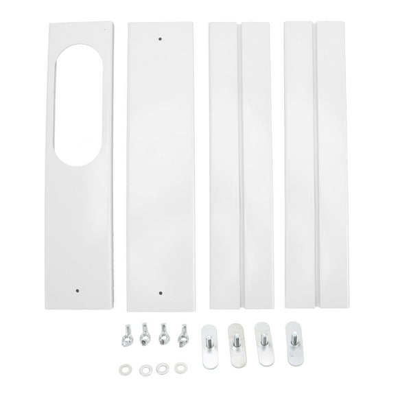 Air Conditioner Window Kit,4pcs Portable Air Conditioner Air Conditioner Sliding Window Sealing Plate Kit AC Replacement Window Kit Built for Precision