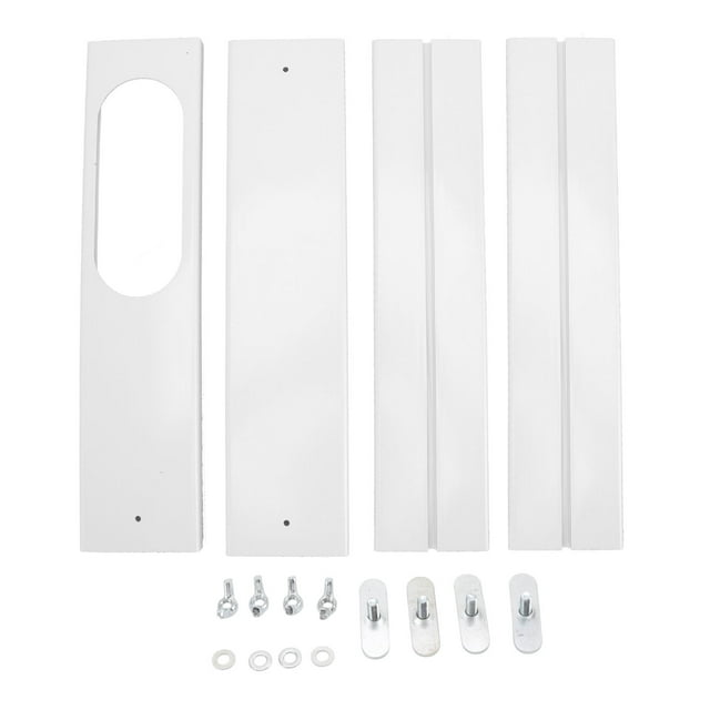 Panneau de Scellement de Fenêtre AC, Kit de Fenêtre de Climatiseur Réglable Isoler l'Air Chaud Résistant aux Hautes Températures Sûr Portable Garder au Frais pour la Maison